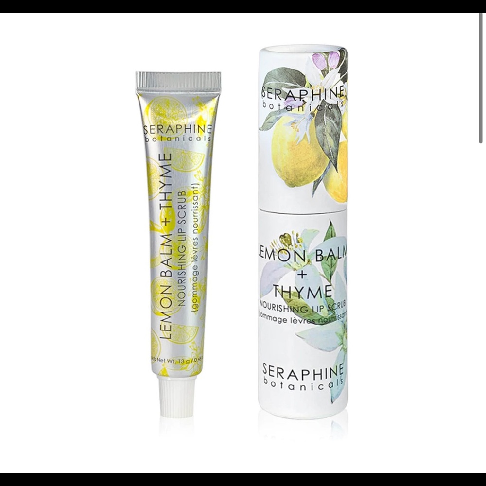 Lemon Balm & Thyme Nourishing Lip Scrub